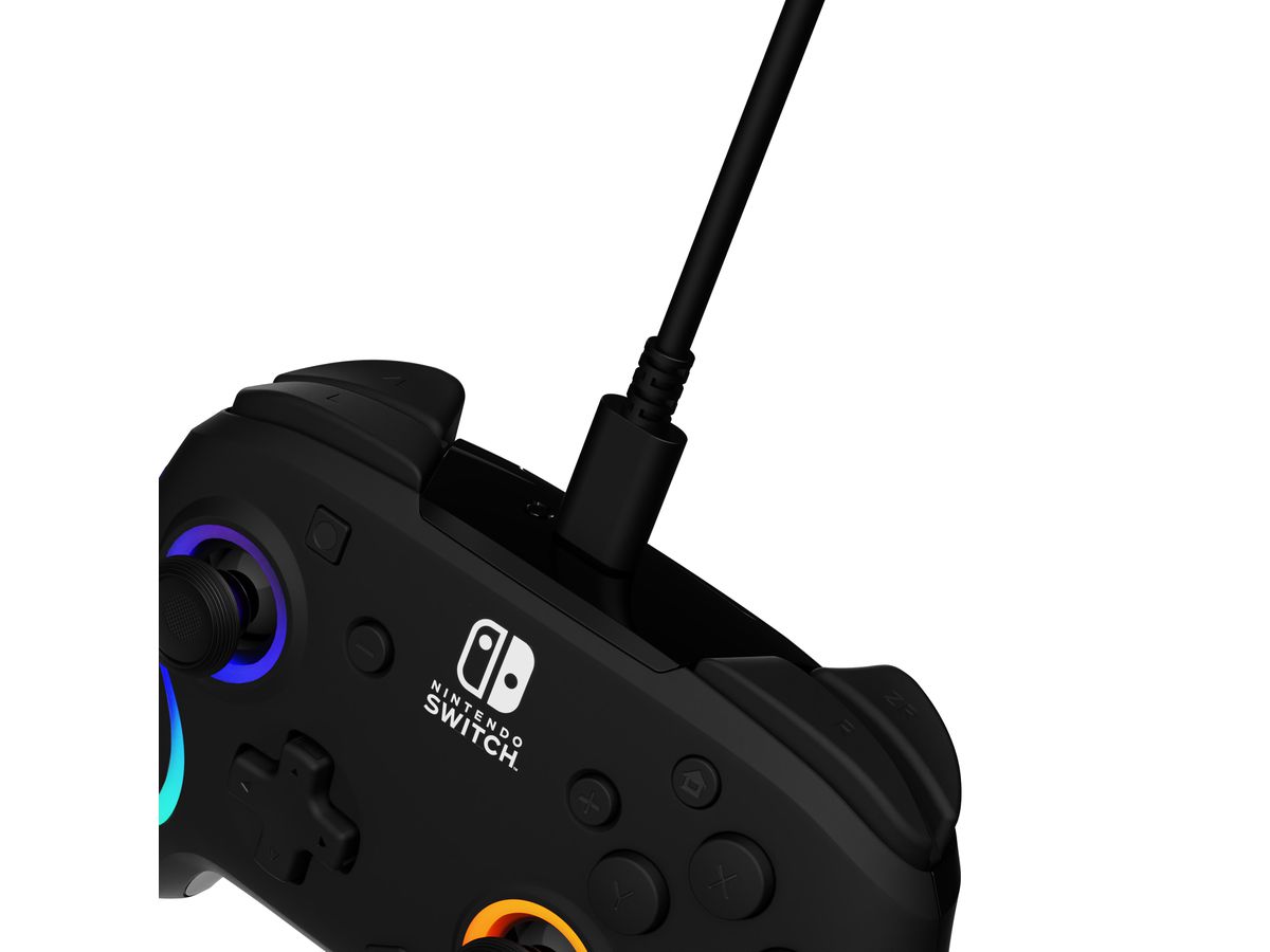 PDP Afterglow WAVE Wireless Ctrl. 500-252-BK NSW, Black with Motion (0708056073855)