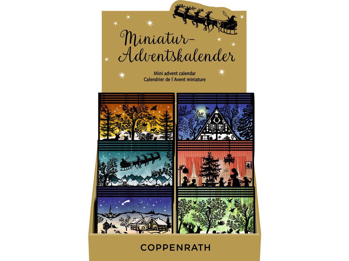 COPPENRATH Mini Adventskalender 72575 Frohe Weihnachtszeit (4050003725758)
