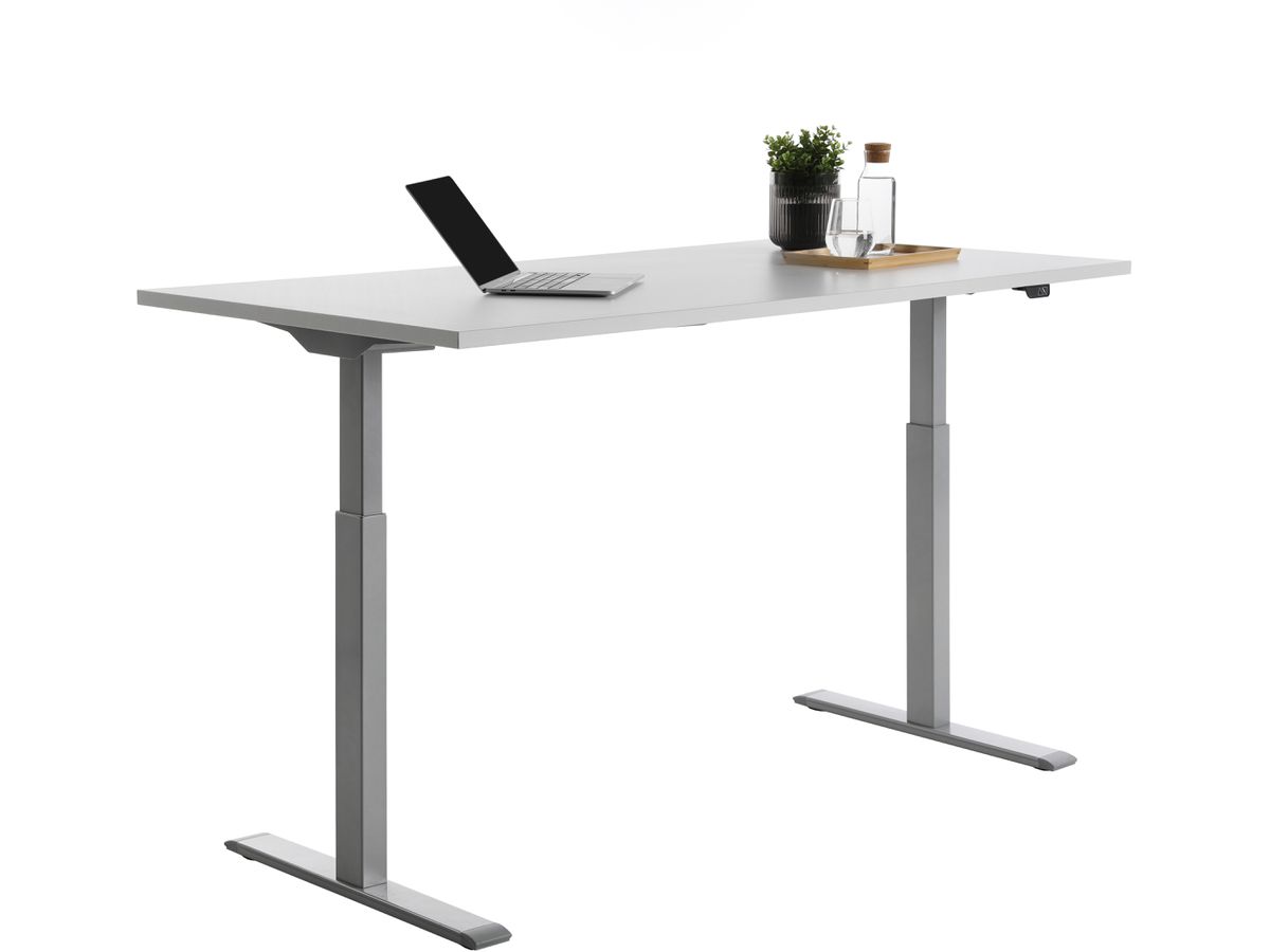 TOPSTAR Tischplatte 180X80cm O18080G grau, für E-Table (4014296845050)