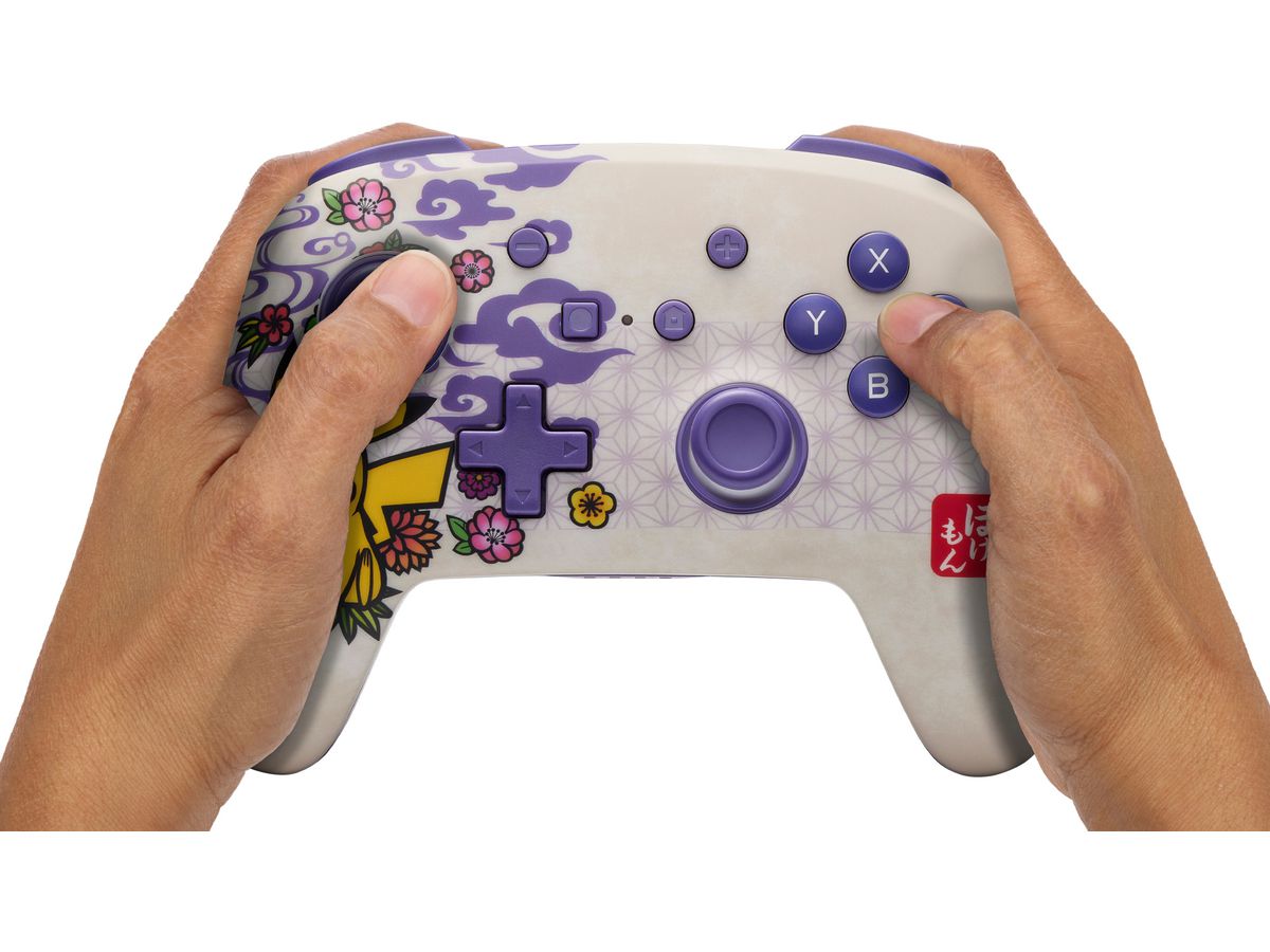 POWER A Enhanced Wireless Ctrl. NSGP0324-01 NSW, Pikachu Blossom (0617885098512)