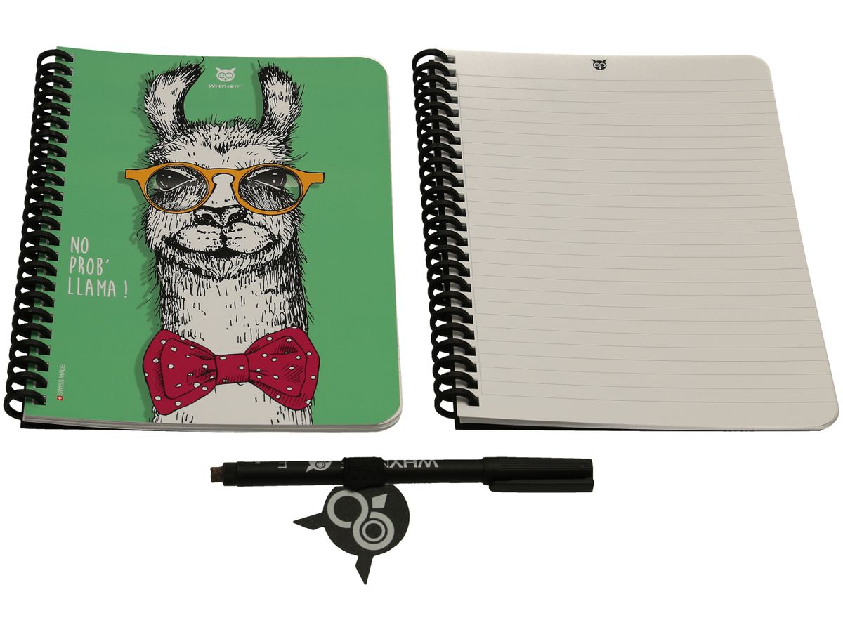 WHYNOTE Notizbuch A5 WNBOK024 starter-kit, Lama (7640167323098)