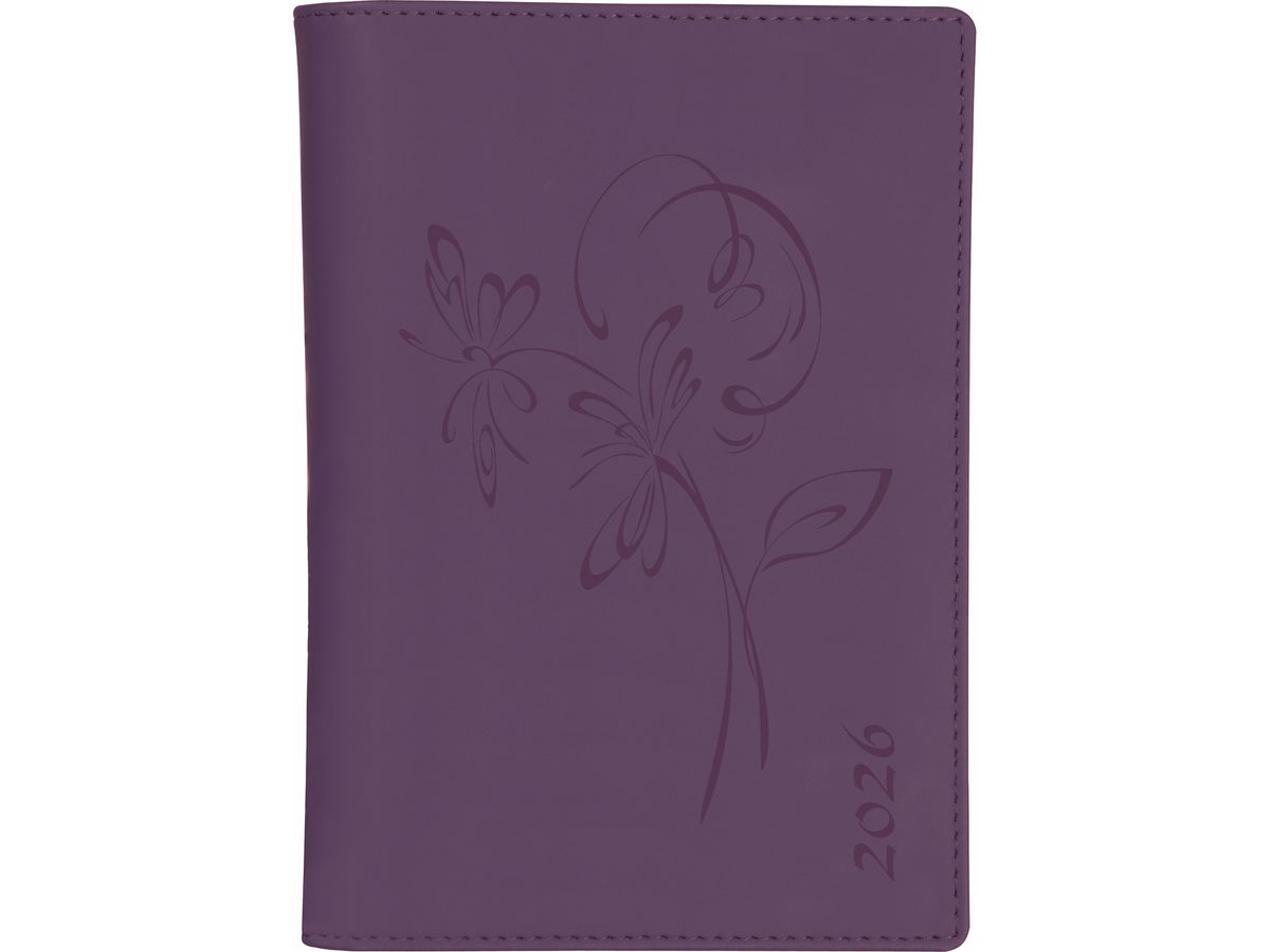 BIELLA Agenda Istanbul 2026 855715420026U 1M/2P violet ML 10.6x15.3cm (7611365527120)