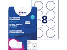 AVERY ZWECKFORM Namensetiketten 65mm J4881-20 weiss 20 Blatt/160 Stk. (4004182148136)