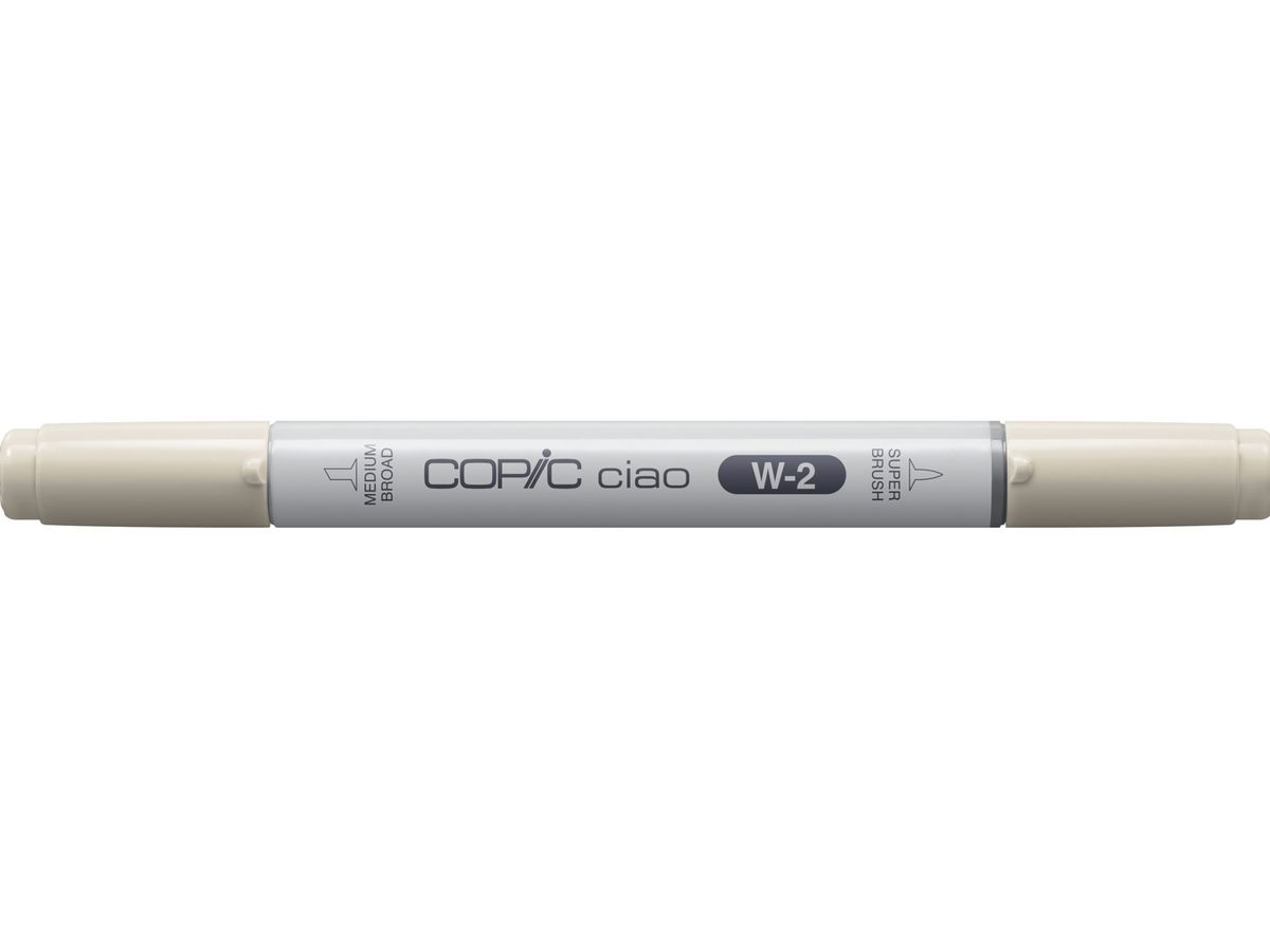 COPIC Marker Ciao 22075109 W-2 - Warm Grey No.2 (4511338051498)