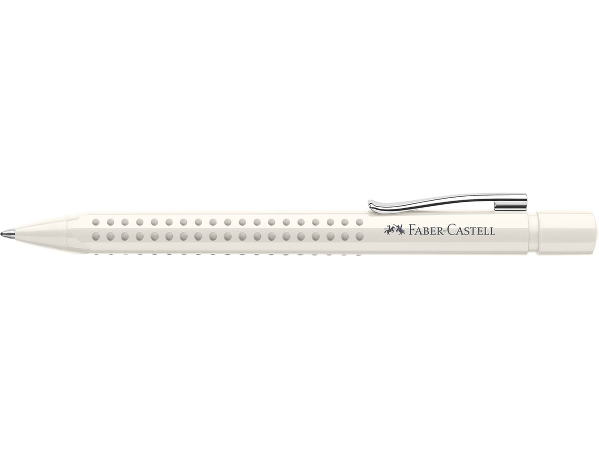 FABER-CASTELL Stylo à bille GRIP 2010 M 243908 coconut milk (4005402439089)