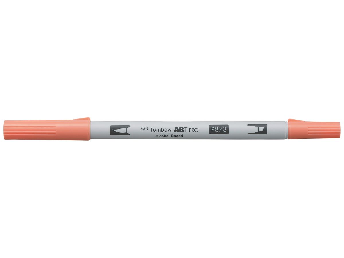 TOMBOW Dual Brush Pen ABT PRO ABTP-873 coral (4901991648768)
