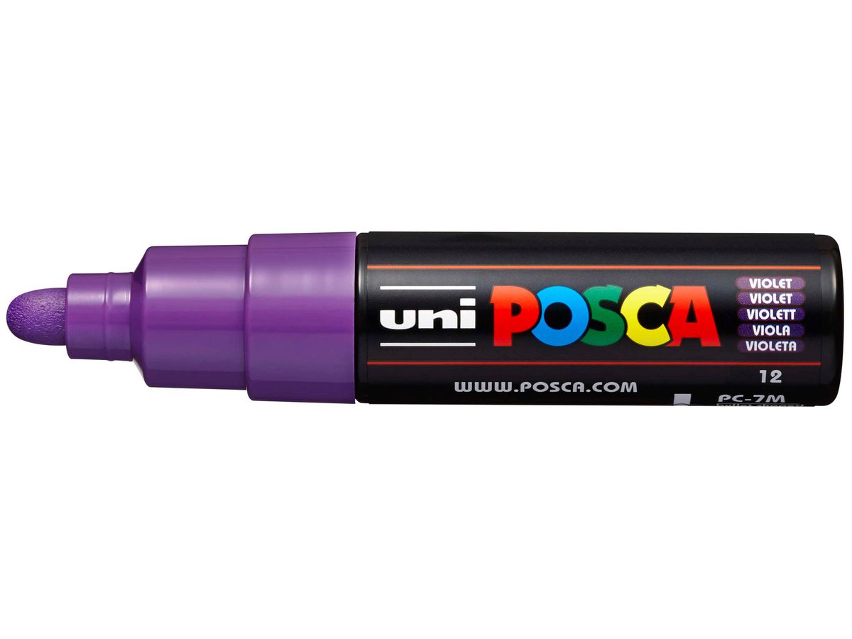 POSCA Marker 4.5-5.5mm PC-7M VIOLET violet (4902778228333)