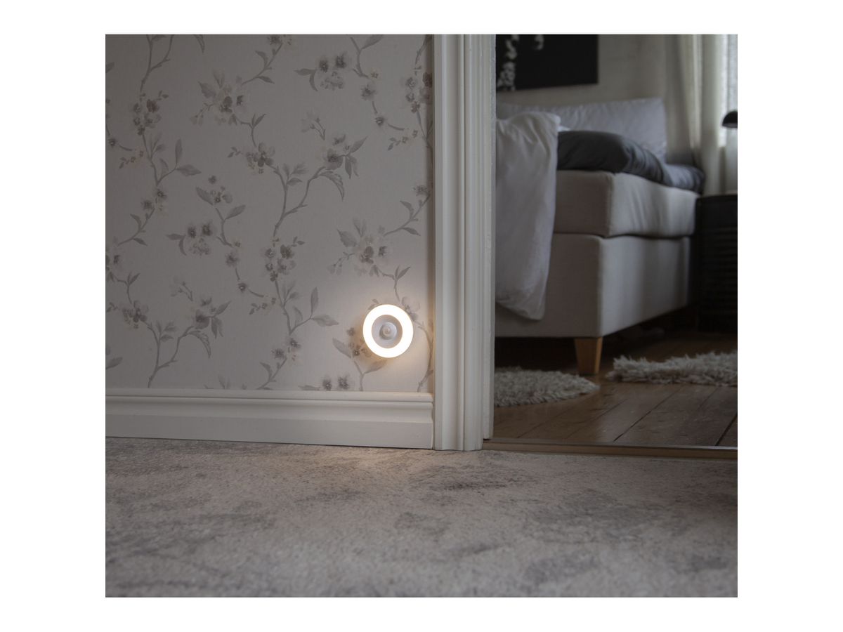 STAR TRADING Luce funzionale LED 12.357-28 bianco, con sensore (7391482053237)