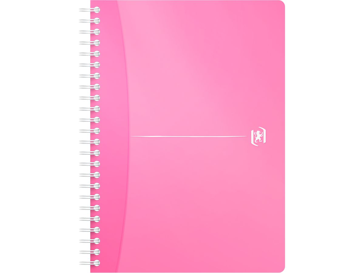 OXFORD Spiralbuch MyColours A5 100102483 kariert 5mm, 90g 90 Blatt (3020120029337)