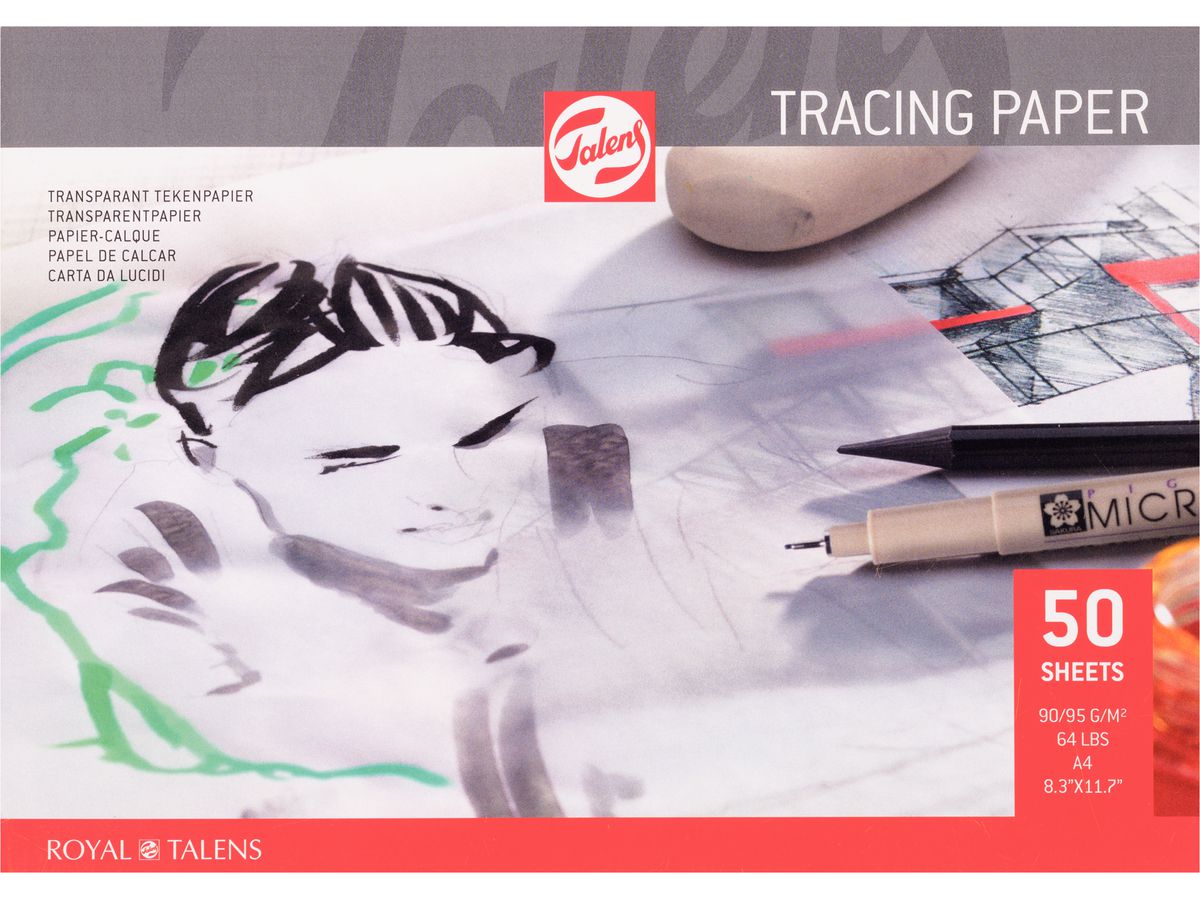 TALENS Carta transparente A3 91530031 FSCM80 50 fogli (8712079396947)