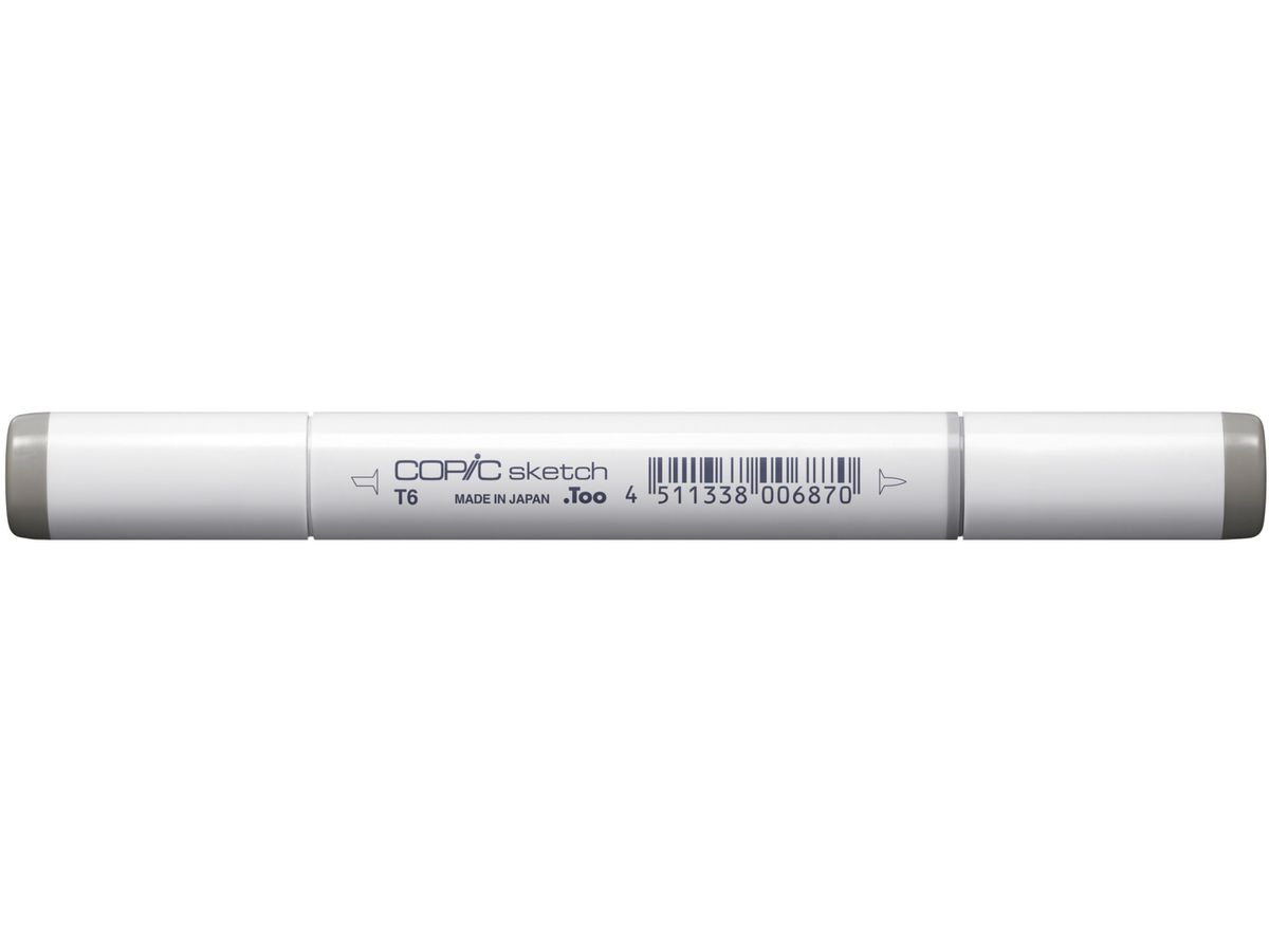 COPIC Marker Sketch 21075103 T-6 - Toner Grey No.6 (4511338006870)