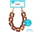ZANAÉ Phone Wristlace Golden Fire 17447 Leopard & Gold animal print (3663838174472)