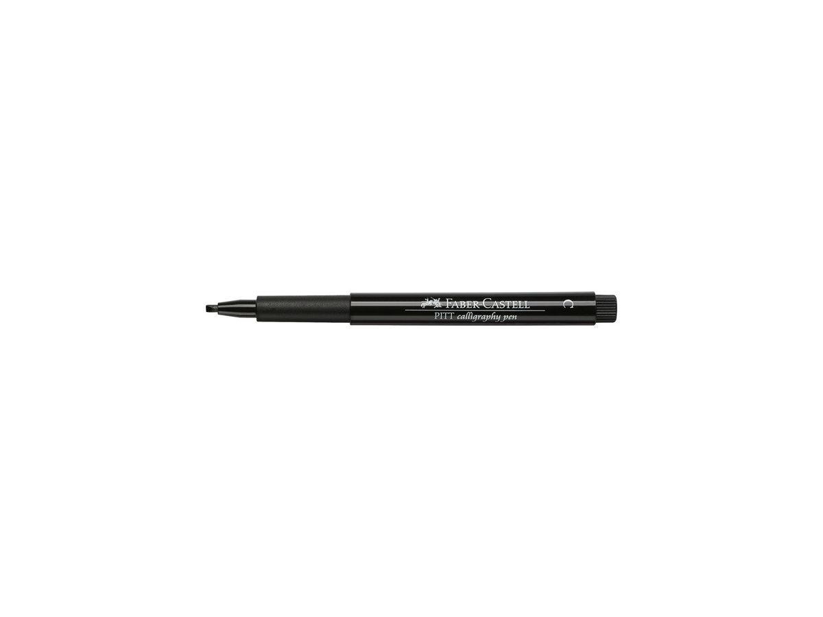 FABER-CASTELL Pitt Calligraphy-Pen 2mm 167599 schwarz (4005401675990)