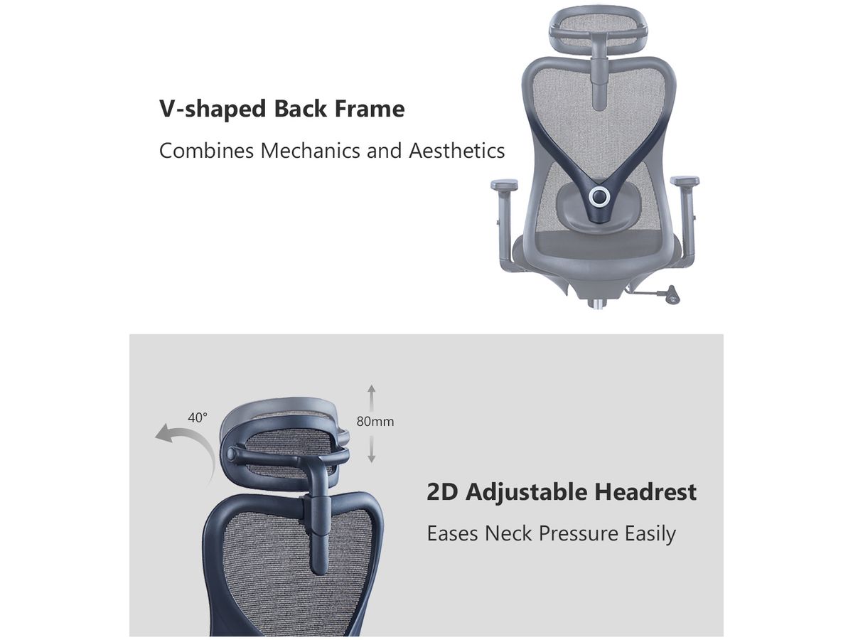 APOLLO Sedia da ufficio Vyra CH-539A nero (7613058039996)