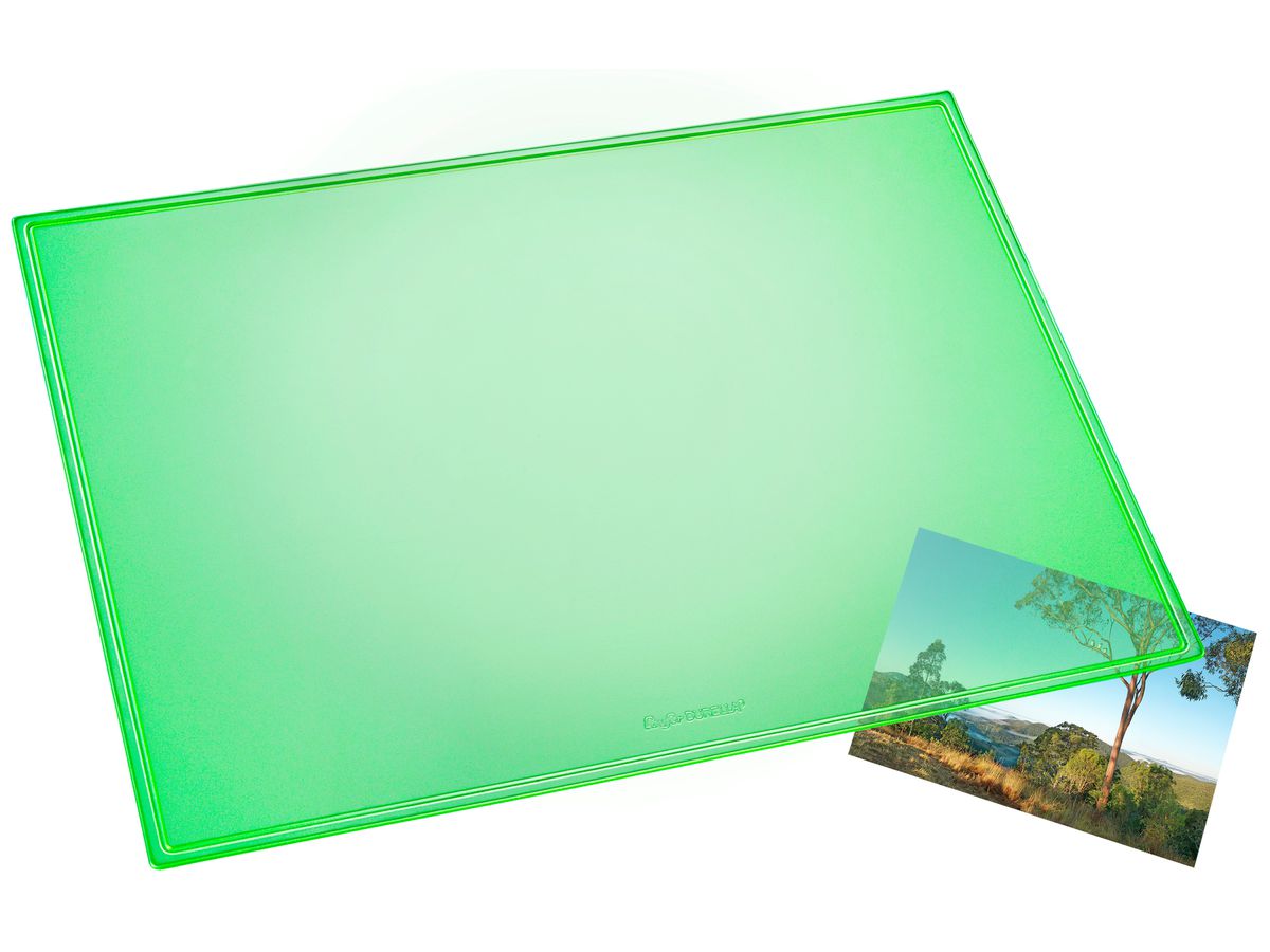 LÄUFER Sottomano Durella 32628 verde-trasp. 53x40cm (4006677326289)