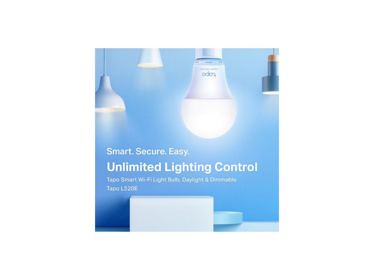 TP-LINK Tapo L520E Tapo L520E Smart Wi-Fi Light Bulb (4897098682302)
