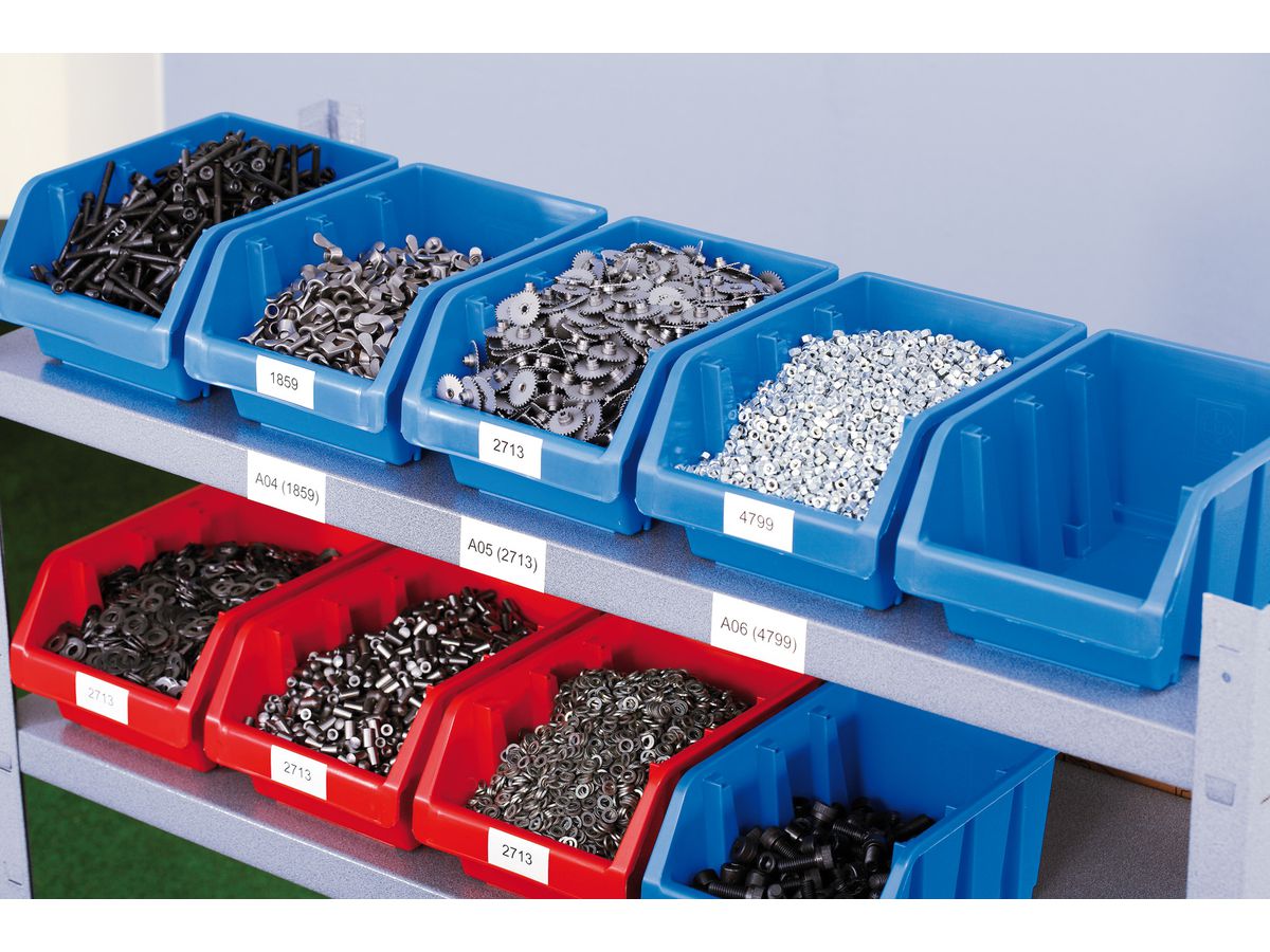 HERMA Etichette PREMIUM 25.4x16.9mm 4334 bianco,perm. 2800 pz./25 fogli (4008705043342)