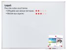 FRANKEN Whiteboard SC2102SB X-tra!Line lackiert 60x90cm (4016946709408)
