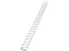 GBC Dorsini rilegafogli 22mm A4 4028612 bianco, 21 anelli 100 pezzi (0033816048225)