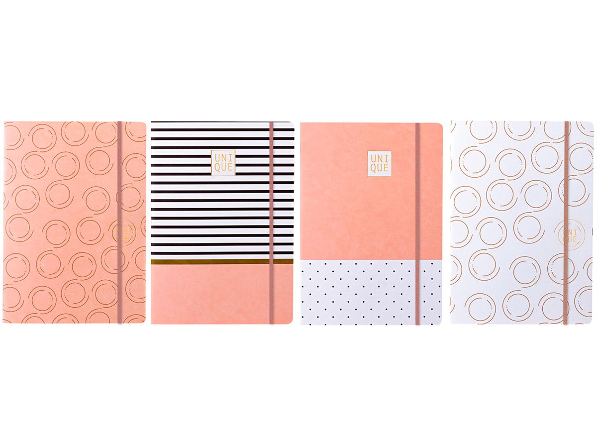 ANCOR Quaderno UNIQUE 110487 13x21, 80g, lines 96 Bl. (5604730110487)