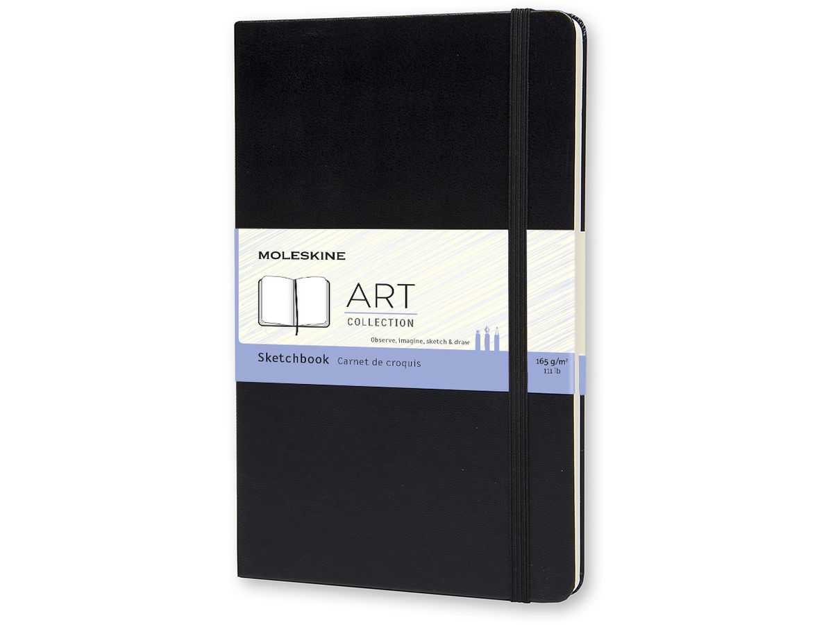 MOLESKINE Skizzenbuch A5 701153 blanko schwarz (9788883701153)