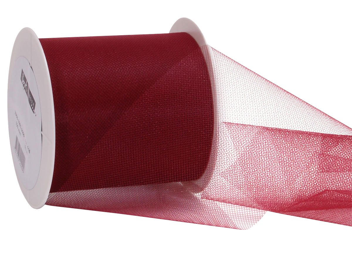 SPYK Bande tulle 2950.1093 10cmx50m bordeaux (7611475222090)