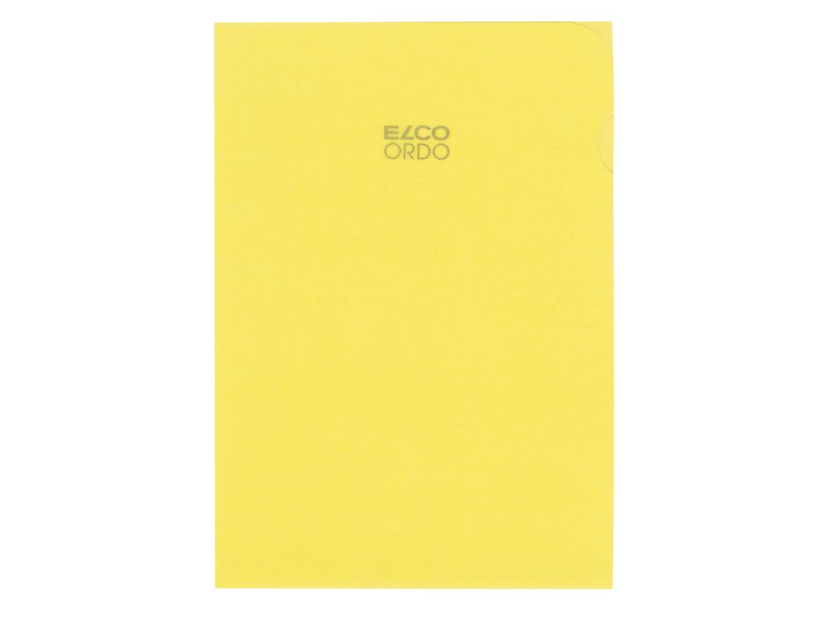 ELCO Sichtmappe Ordo A4 29490.74 transparent, gelb 100 Stück (7611722014300)