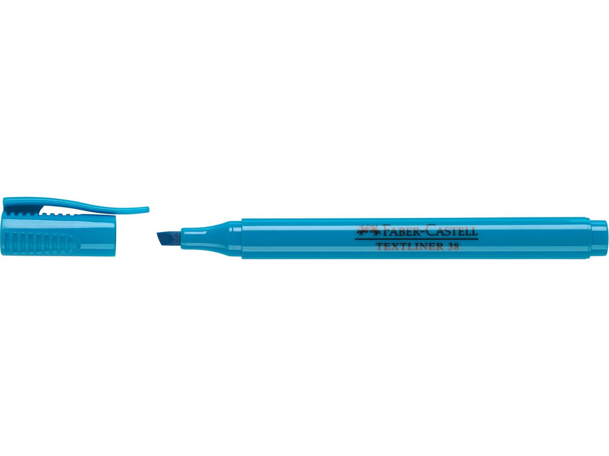 FABER-CASTELL Textmarker 38 1-4mm 157751 blau (9556089005869)