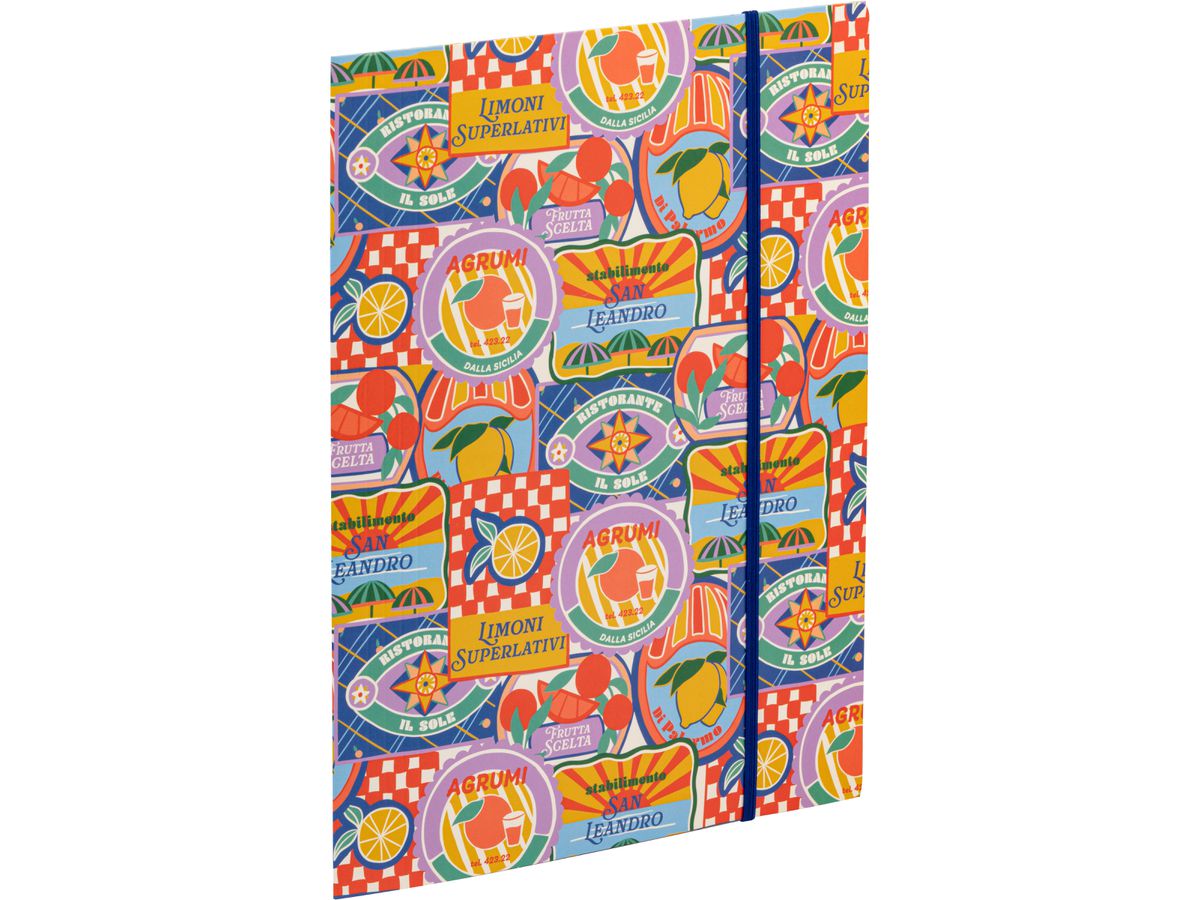 CLAIREFONTAINE Cartella DolceAmore 24x32cm 116275C con elastico (3329681162751)