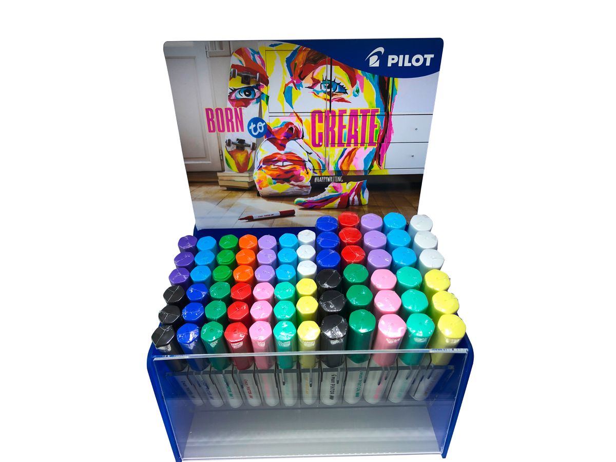 PILOT Counter Display Pintor M/F 199.129.98 Standard/Pastell 72 pcs. (7610398114765)