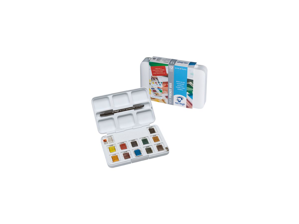 VAN GOGH Aquarellfarben 20808631 Pocket Box (8712079341107)