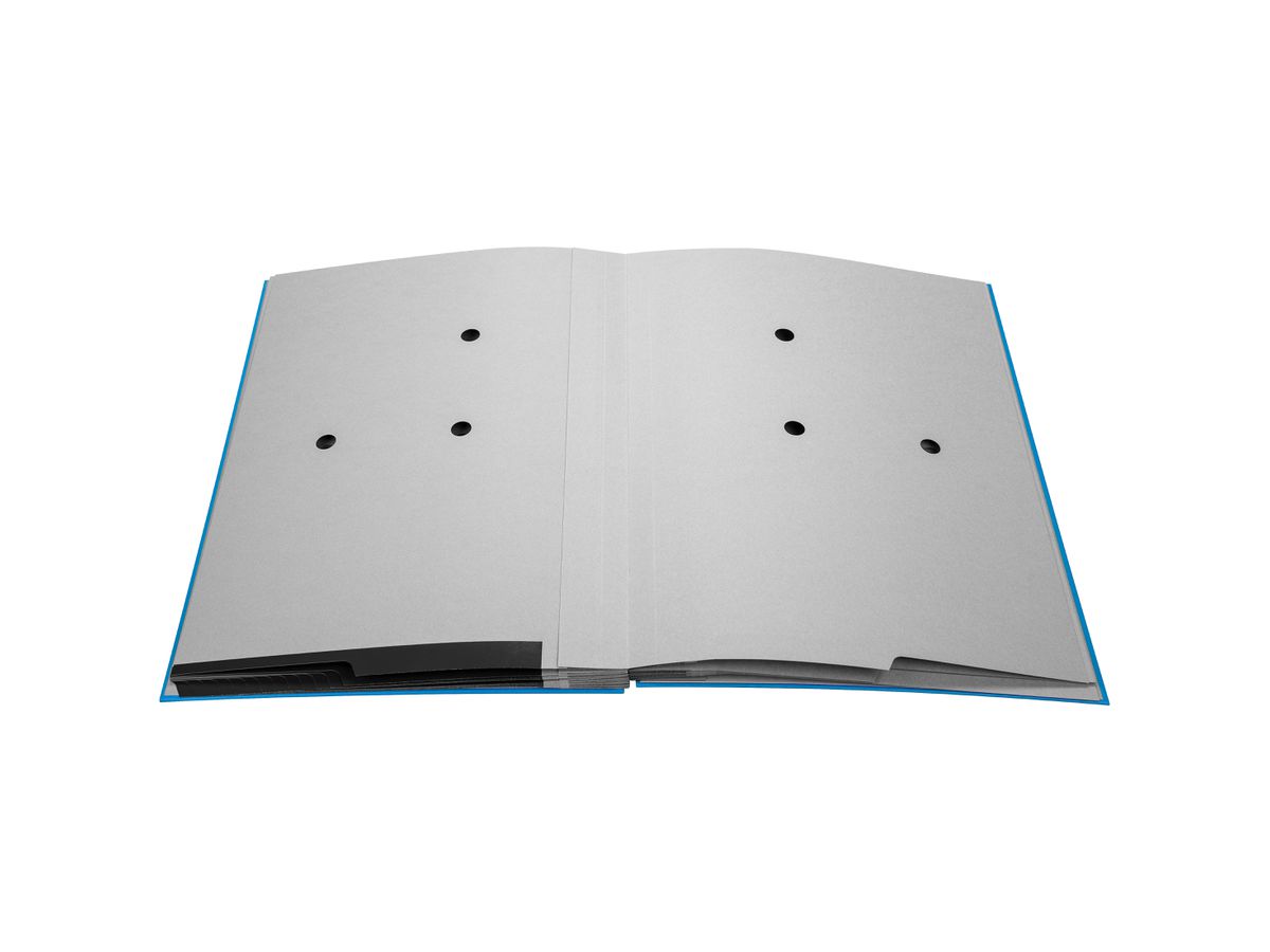 BIELLA Unterschriftenmappe A4 34142005U blau 20-teilig (7611365342204)