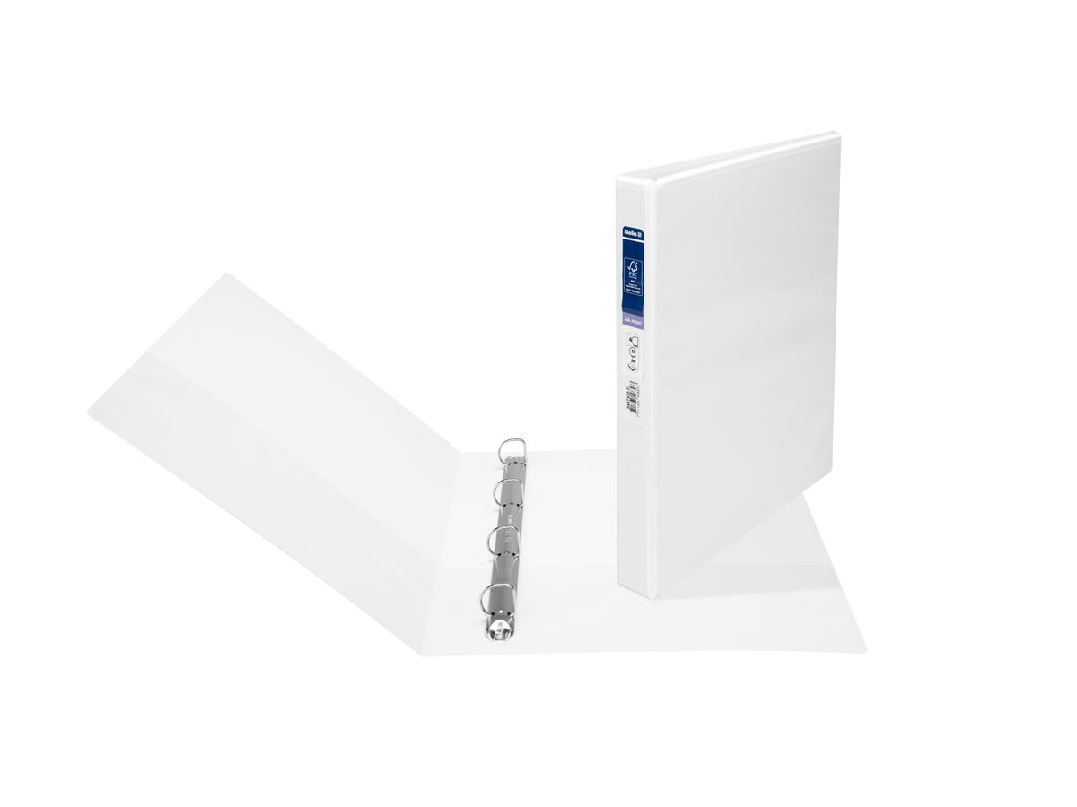 BIELLA Zeigebuch Creative XL#1 2cm 44742001U weiss, 4-Ring, Sichttasche A4 (7611365408573)