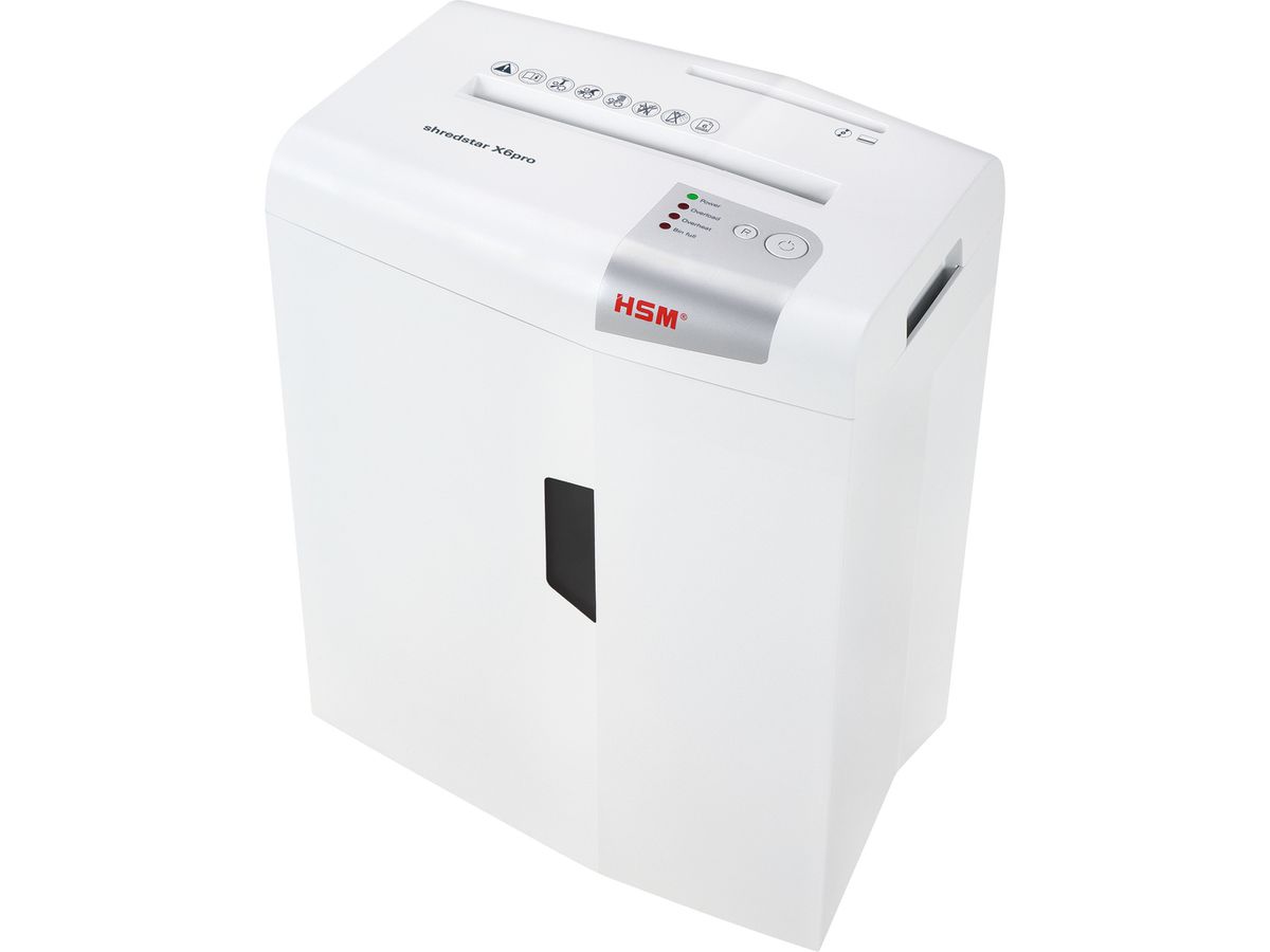 HSM Aktenvernichter Shredstar 1046111 X6pro, 2x15mm (4026631057776)
