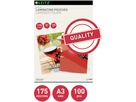 LEITZ Laminiertasche A3 16932 glanz, 175my 100 Stk (5411313169325)