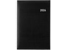 BIELLA Agenda Quarta Wire-O 2026 803417020026U 1S/2P noir ML 21x29.7cm (7611365523740)