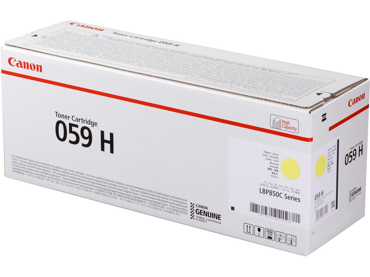 CANON Modulo di toner 059H yellow 3624C001 LBP825CX 13'500 pagine (4549292137101)
