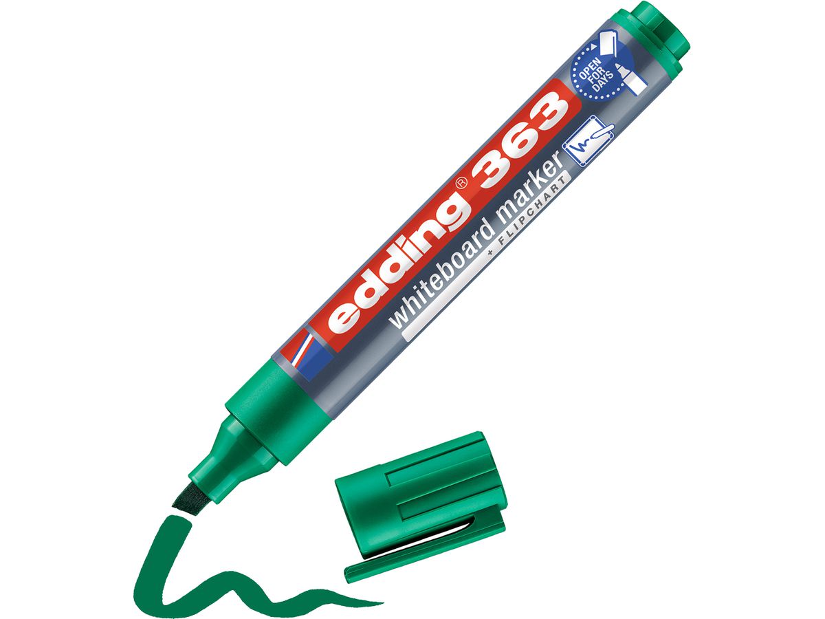 EDDING Whiteboard Marker 363 1-5mm 363-004 grün (4004764000418)