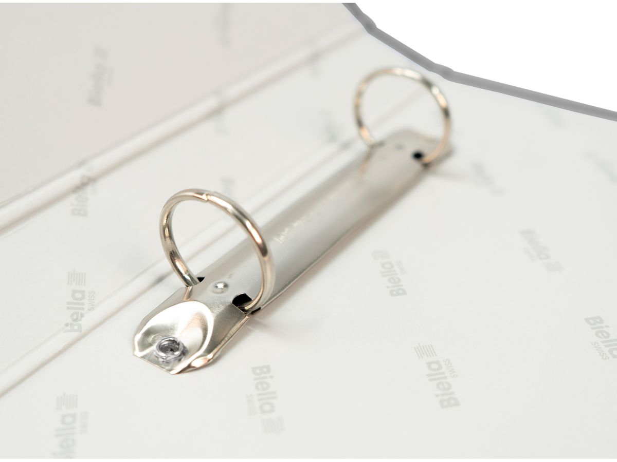 BIELLA Ringbuch Ringo-Plast 3.5cm 42552002U schwarz 2-Ring A5 (7611365257867)