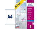 AVERY ZWECKFORM Glasfolie My Design A4 MD3002 transparent 4 Blatt (4004182045534)