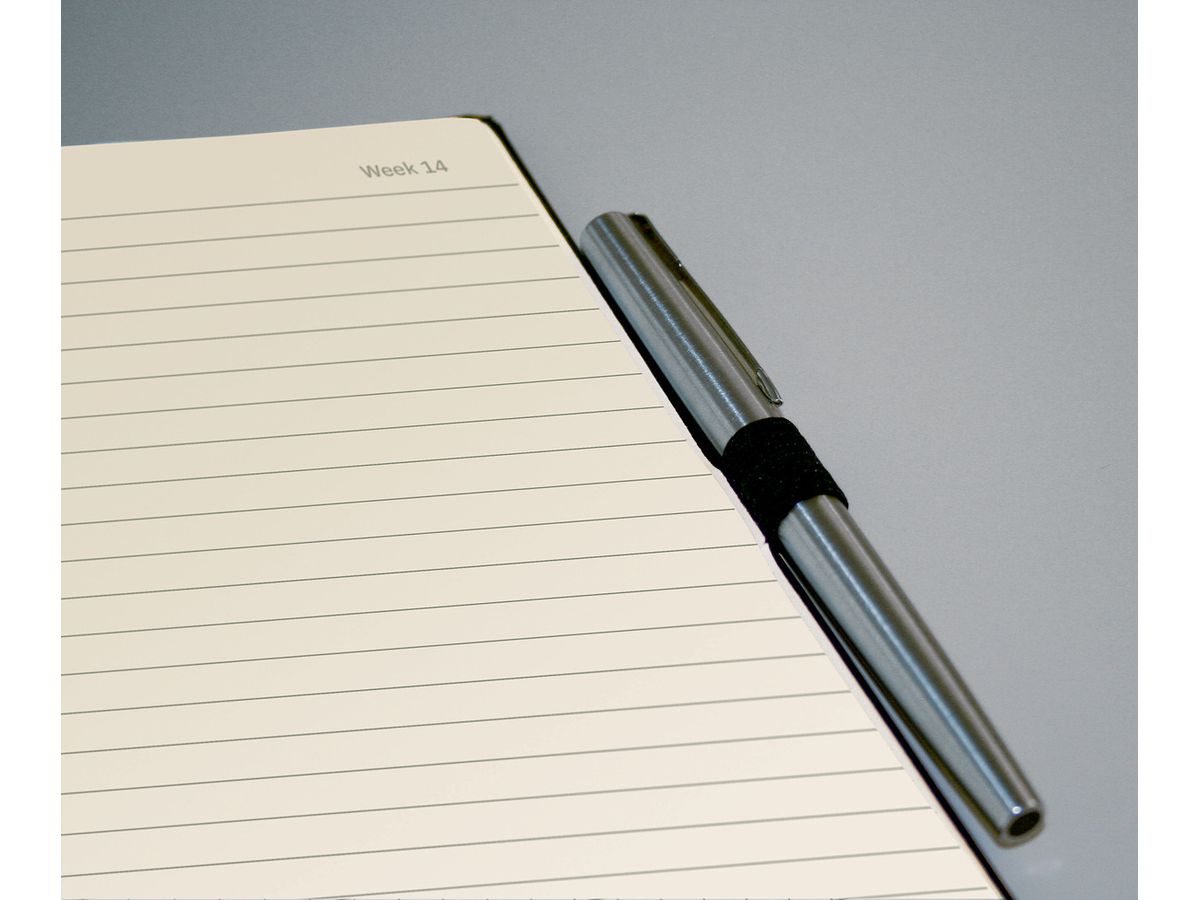 CONCEPTUM Calendario settimanale 2026 C2625 1S/2P nero 9.3x14cm (4004360772092)