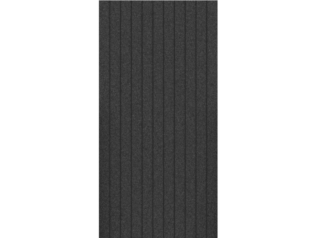 SUONO Wandelement 240x120x1.2cm 3411.U12.2651 STRUCTURE, schwarz 2 Stk. (7640439765571)