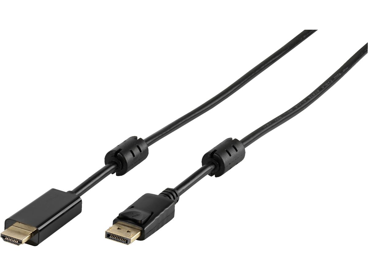 VIVANCO DisplayPort 45343 HDMIconnection,1,8 (4008928453430)