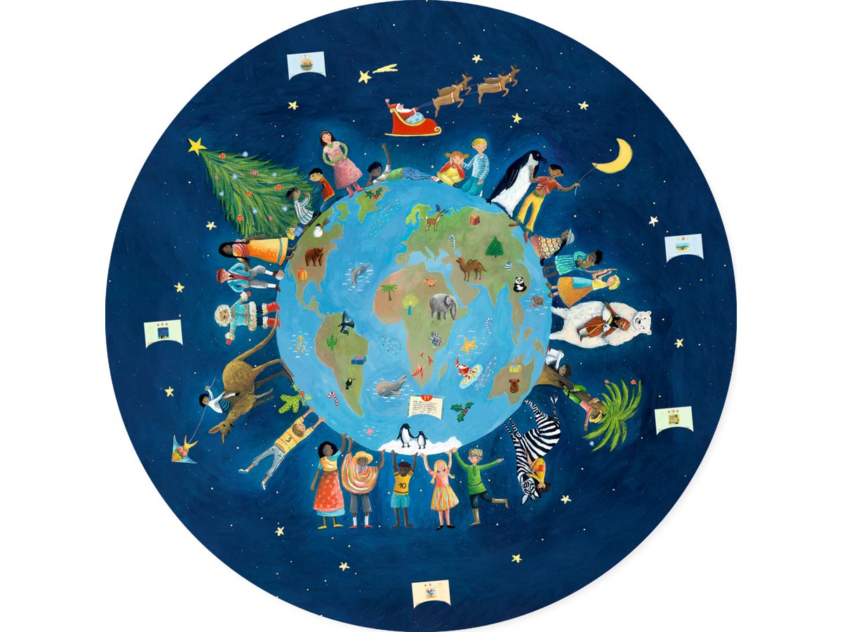 COPPENRATH Zettelkalender 72568 Weihnachten Kindern der Welt (4050003725680)