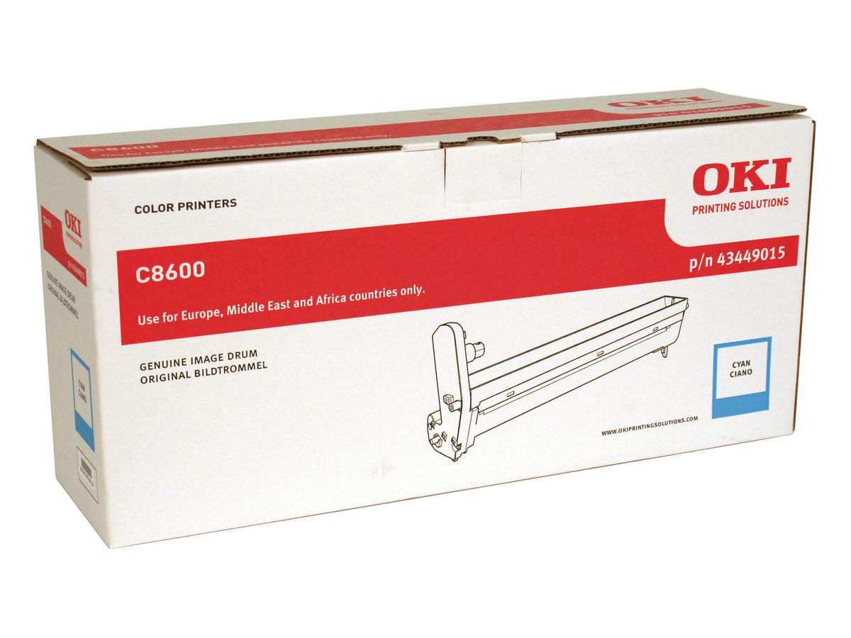 OKI Drum cyan 43449015 C8600 20'000 Seiten (5031713037651)