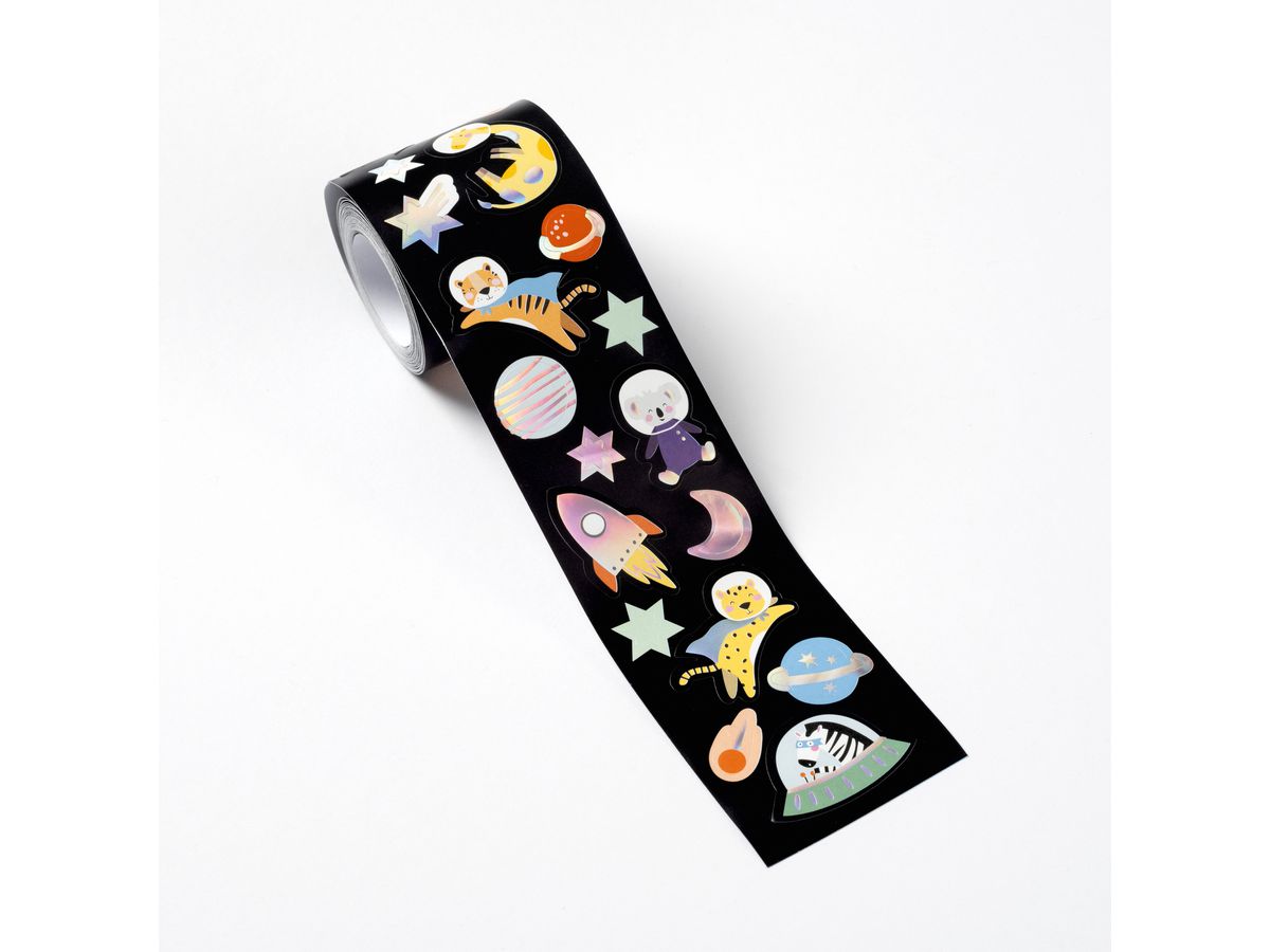 FOLIA R. adesivo Space Safari 4m 27103 iridescente (4001868130249)