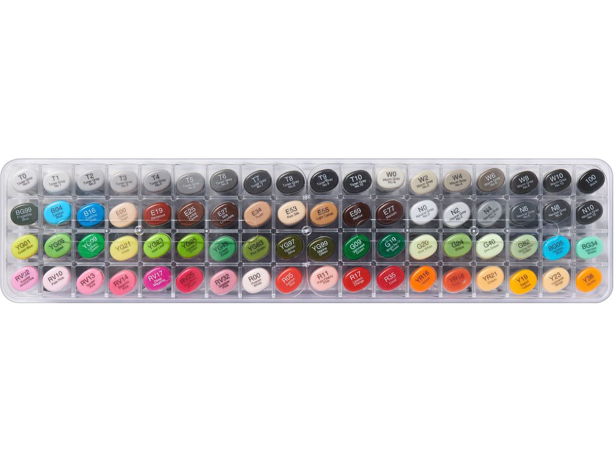 COPIC Marker Sketch 21075162 Set C, 72 pz. (4511338063187)
