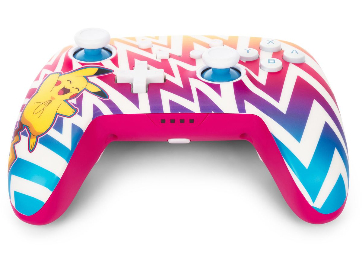 POWER A Enhanced Wireless Ctrl. NSGP0262-01 NSW, Vibrant Pikachu (0617885086519)