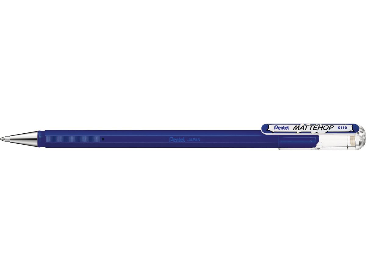 PENTEL Rollerball Mattehop 0.5mm K110-VCX Mattehop blau (0884851059833)