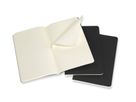 MOLESKINE Notizheft 3x 13x1.4x21cm 719213 gepunktet, schwarz, 80 Seiten (8058341719213)